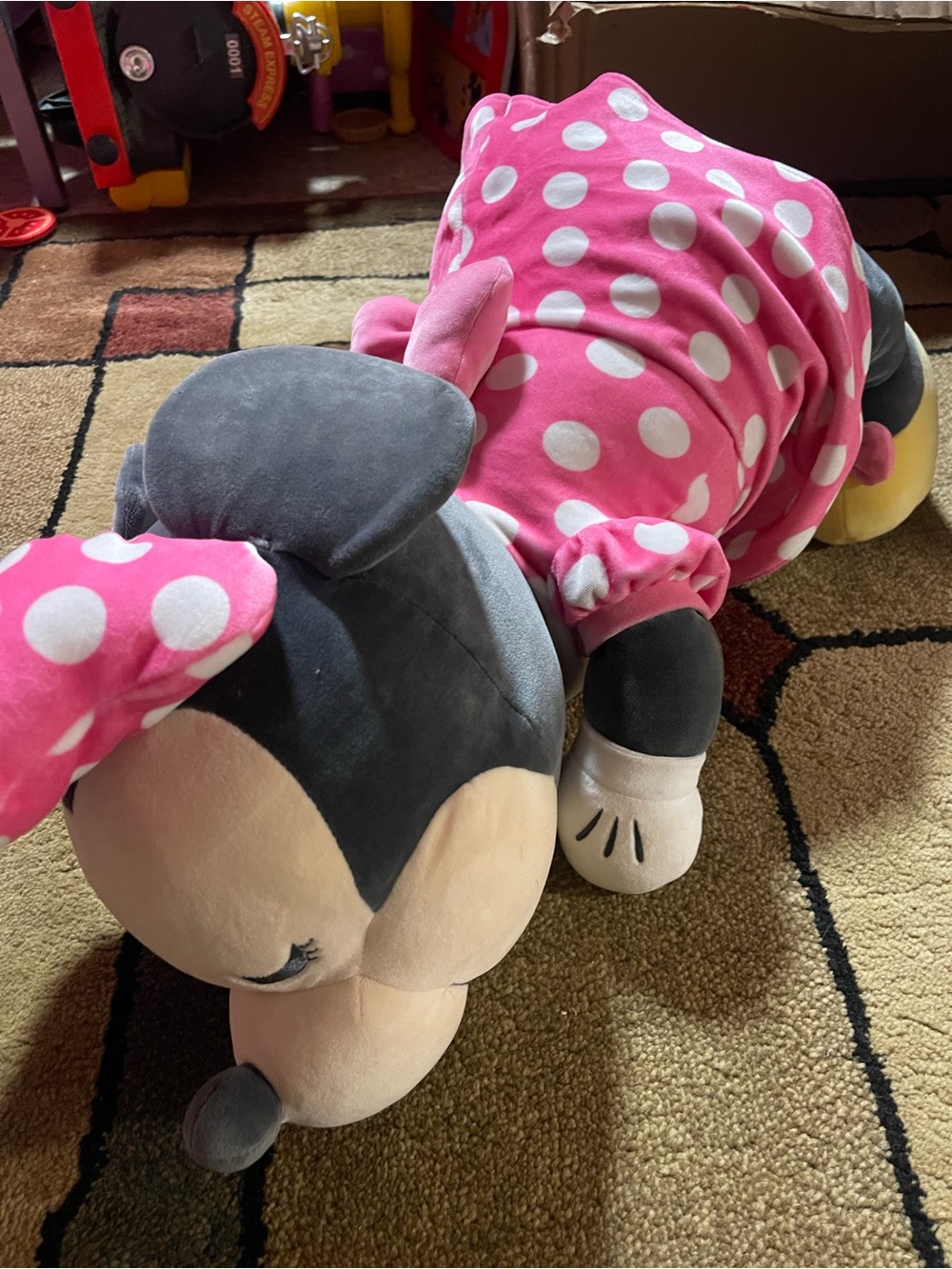 Disney Pink Polka Dot Minnie Mouse Plush
